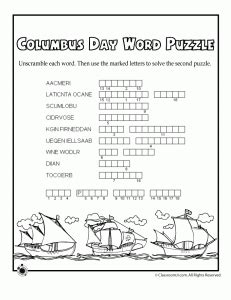 Columbus Day Printables and Coloring Pages - Zephyr Hill