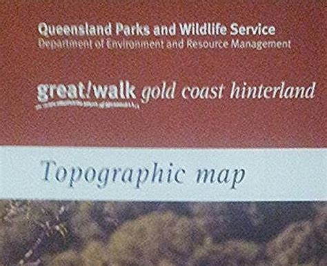 Gold Coast Hinterland Great Walks Map — WORLD WIDE MAPS