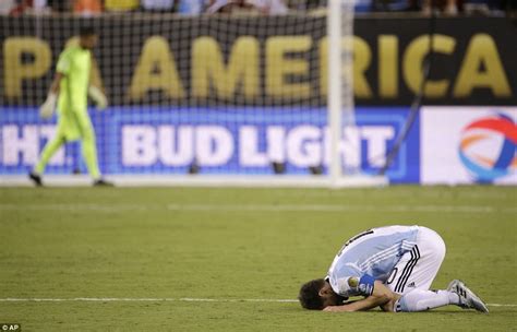 Argentina 0-0 Chile (aet; 2-4 on pens): Lionel Messi misses out again ...