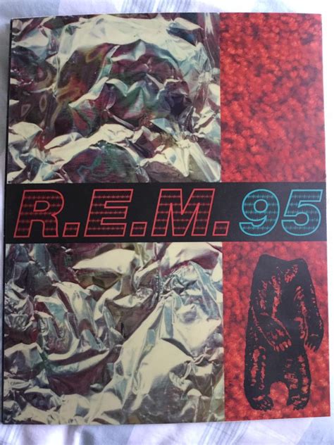 REM Monster tour program : r/rem