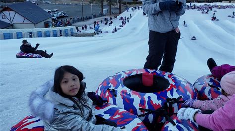 Big Bear snow tubing - YouTube