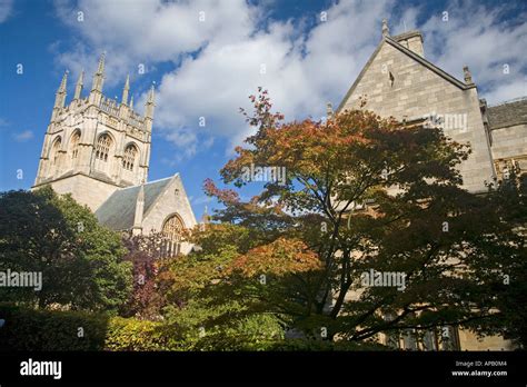 Chapel of Corpus Christi College Oxford in Autumn - n6 Stock Photo - Alamy