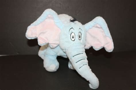 Kohls Cares Horton Hears A Who Light Blue Elephant Plush Dr Seuss Stuffed Toy #KohlsCaresForKids ...