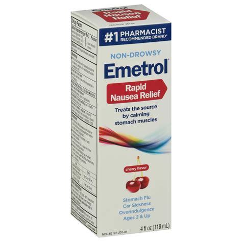 Emetrol For Nausea Cherry Flavor - Shop Digestion & Nausea at H-E-B