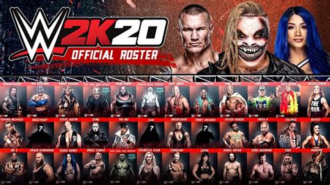 WWE 2K20: Full Roster Revealed