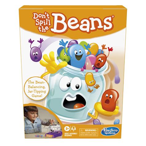 Buy Hasbro Gaming Don't Spill The Beans,Easy and Fun Balancing Game for Kids Ages 3 and Up ...