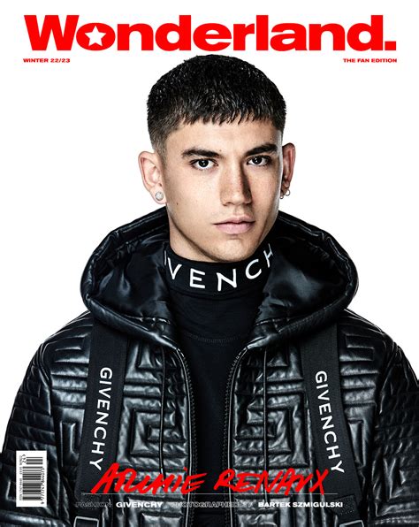 Archie Renaux Covers Wonderland's Winter 2022 Issue