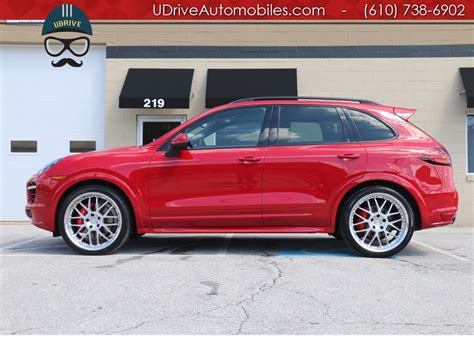 2013 Porsche Cayenne GTS 1 Owner Carmine Red Inter Pkg Carbon Fiber 22s