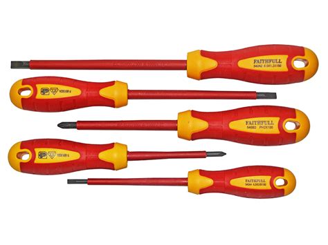 VDE Screwdriver Set - 5 Piece | FaithfullTools.com