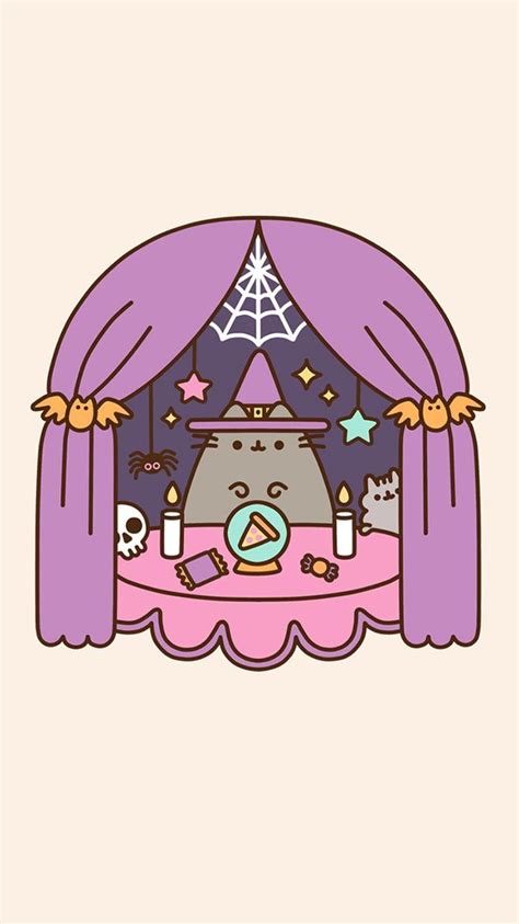 Pusheen Wallpaper Halloween