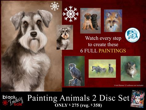 HeatherThePainter.com Painting Animals DVD Tutorials using Corel ...