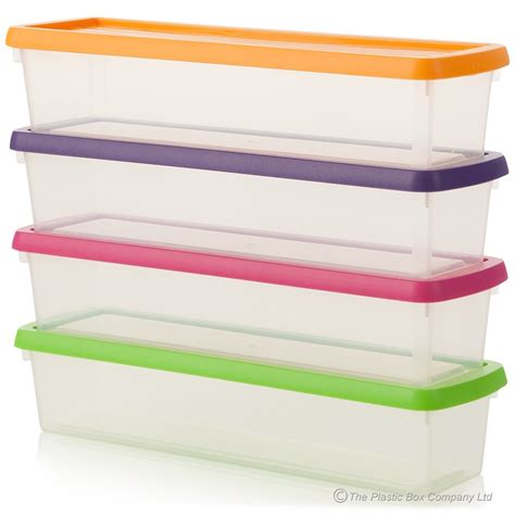 Long Narrow Plastic Containers. IDesign BPA-Free Plastic Pantry and Kitchen Storage, Freezer and ...