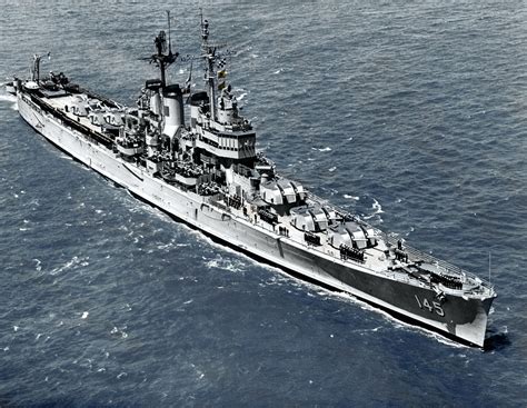 Cruiser Photo Index CL-145 USS ROANOKE - Navsource - Photographic ...