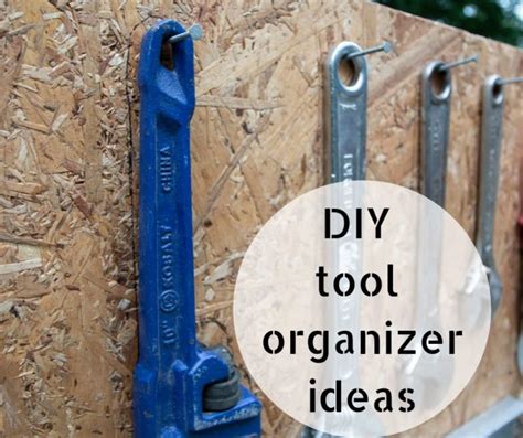 DIY tool organizer ideas | Hello Homestead