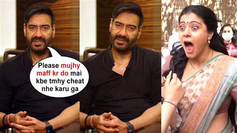 Ajay Devgn's Breakdown after his Divorce news with Kajol Devgan - YouTube