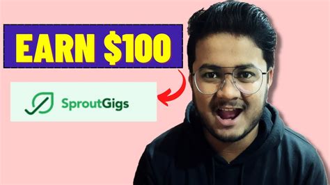 HOW TO MAKE MONEY WITH SPROUTGIGS WHICH IS PICOWORKERS - YouTube