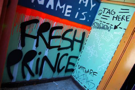 Fresh Prince Graffiti Backdrop