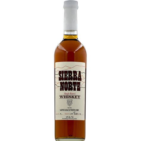 Buy SIERRA NORTE WHISKEY SINGLE BARREL WHITE CORN MEXICO 750ML