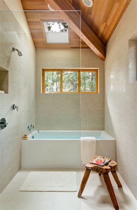 99 Small Bathroom Tub Shower Combo Remodeling Ideas (15) | Shower tub combination, Bathroom ...