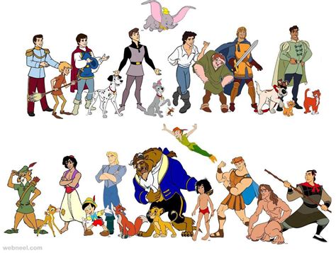 30 Best and Beautiful Disney Cartoon Characters for your inspiration | Disney cartoon characters ...