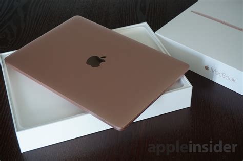 First look: Apple's new rose gold 12" MacBook with Intel Skylake CPU ...