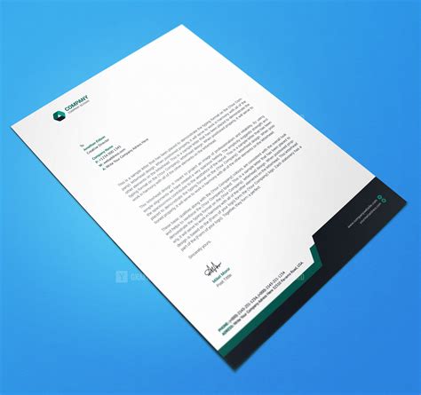 Modern Letterhead · Graphic Yard | Graphic Templates Store