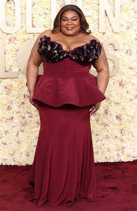 Da’Vine Joy Randolph Wins Best Supporting Actress at Golden Globes 2024