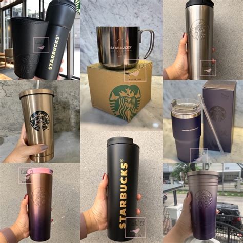 Jual PROMO PAYDAY ! NEW STARBUCKS TUMBLER STAINLESS STEEL 472 ml 16 oz ...