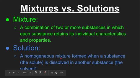 Mixtures vs. Solutions - YouTube