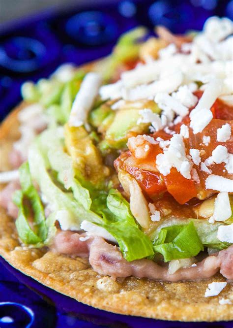 Authentic Mexican Tostada Recipe