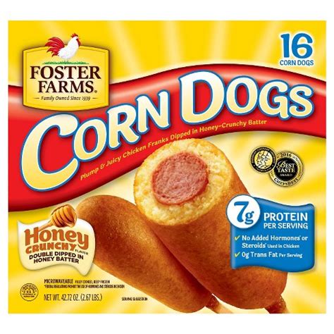 Foster Farms Chicken Corn Dogs - 16ct : Target