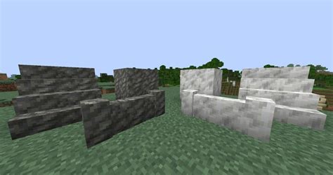 Calcite and Tuff stairs and other Minecraft Texture Pack