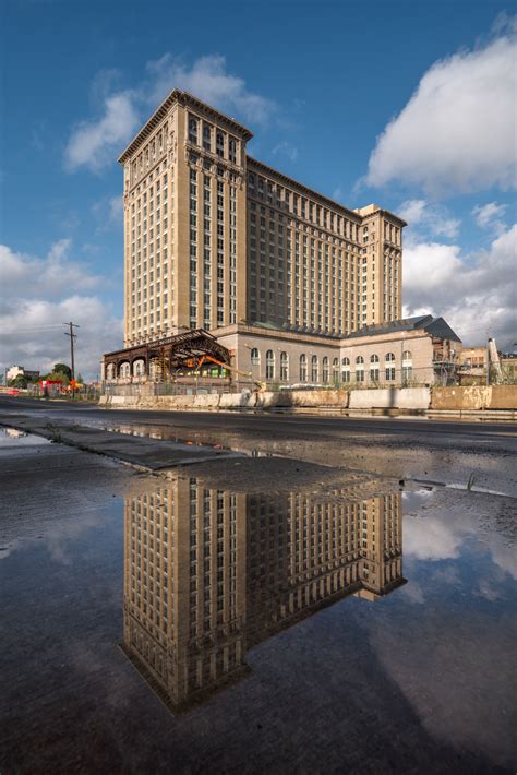 Detroit’s Michigan Central Station, centerpiece of innovation hub, opens