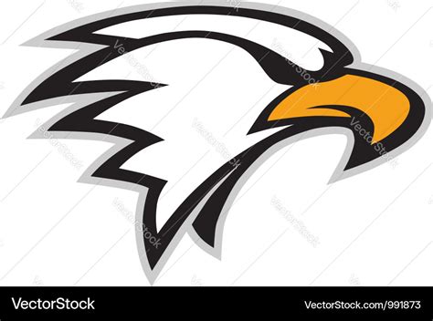 Eagle mascot Royalty Free Vector Image - VectorStock