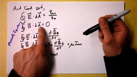 Maxwell's Equations and the Speed of Light | Doc Physics - YouTube