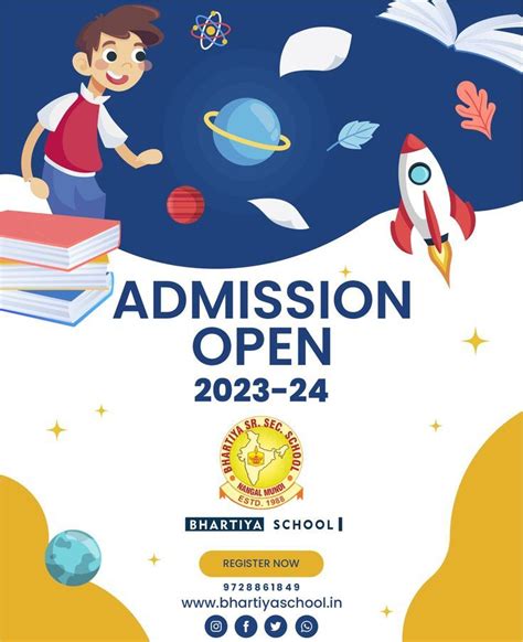 Admission Open 2023-24 at Bhartiya School