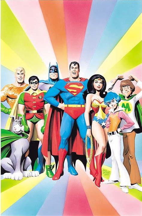 SUPER FRIENDS! by Alex Ross. | Superfriends, Alex ross, Comics