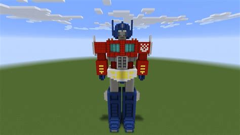 Generation One Optimus Prime (Convoy) Minecraft Map