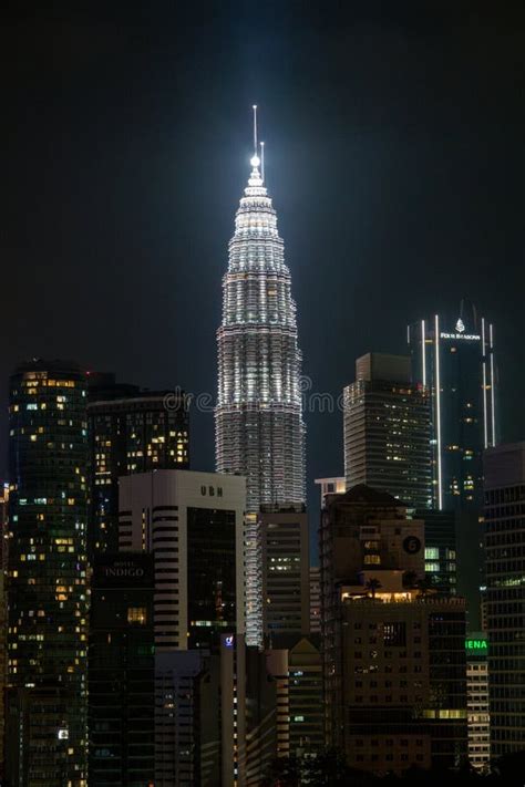 Kuala Lumpur City Skyline at Night Stock Photo - Image of skyline, klcc: 301215302