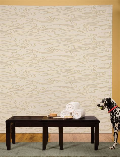 Vinyl wallcovering / residential / printed / fabric look - HAIKU | APPLE MARTINI - MDC ...