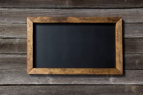 Rustic Chalkboard Framed Chalkboard Magnetic by PremiumHomeWorks