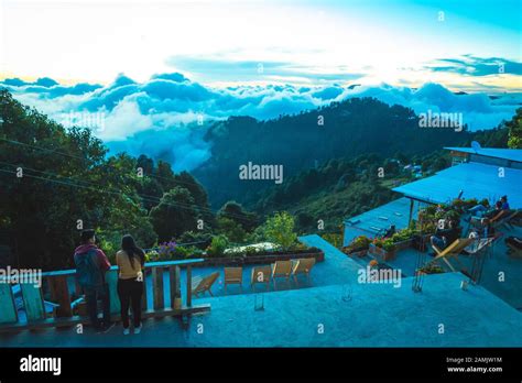 Hiking to a mountain in San Jose del Pacifico, Mexico Stock Photo - Alamy