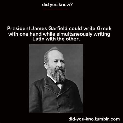 President James A Garfield Quotes. QuotesGram