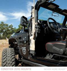 Condition Zero JK Door Mounts are created from solid steel, powder-coated, and easily slip into ...