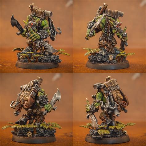 Boss Snikrot painted up for Killteam : r/Warhammer40k