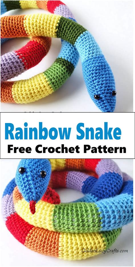 Free Crochet Pattern Crochet Snake Patterns Leave a Comment on Unique Snake A Creative Crochet ...