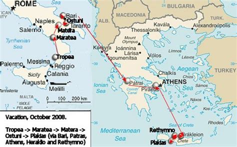 Tropea Italy Map