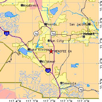 Menifee, California (CA) ~ population data, races, housing & economy