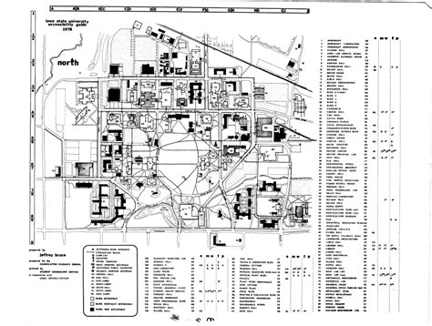 Iowa State University Campus Map