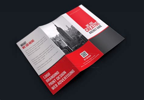 Stylish Corporate Creative Tri-fold Brochure Design 001617 - Template Catalog